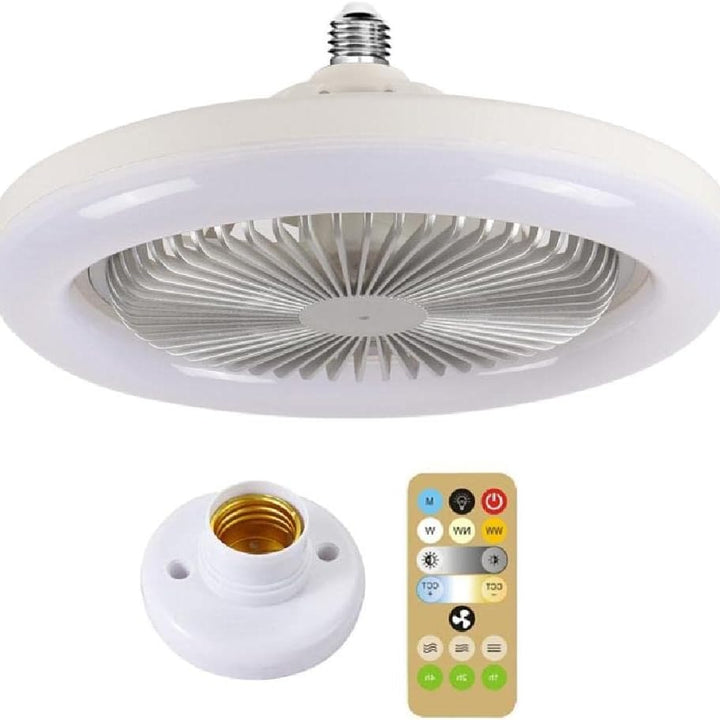 Ventilador Led 3 en 1 Iluminación y Frescura