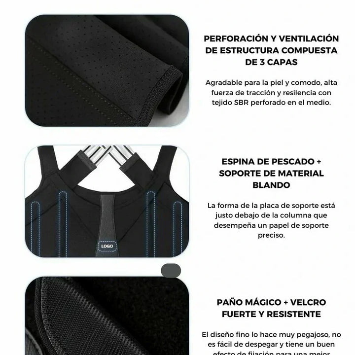 Corretor de Postura Ortopédico Unissexo®